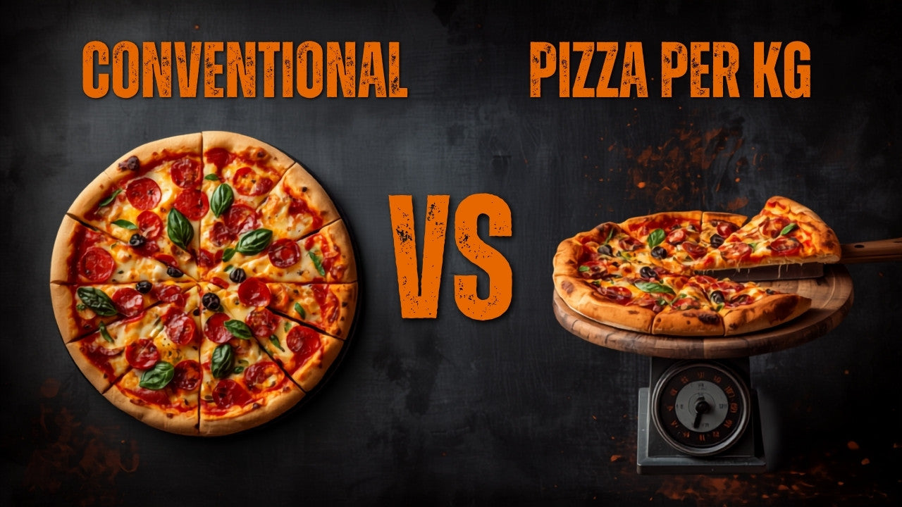 Conventional Pizza vs Pizza Per Kg