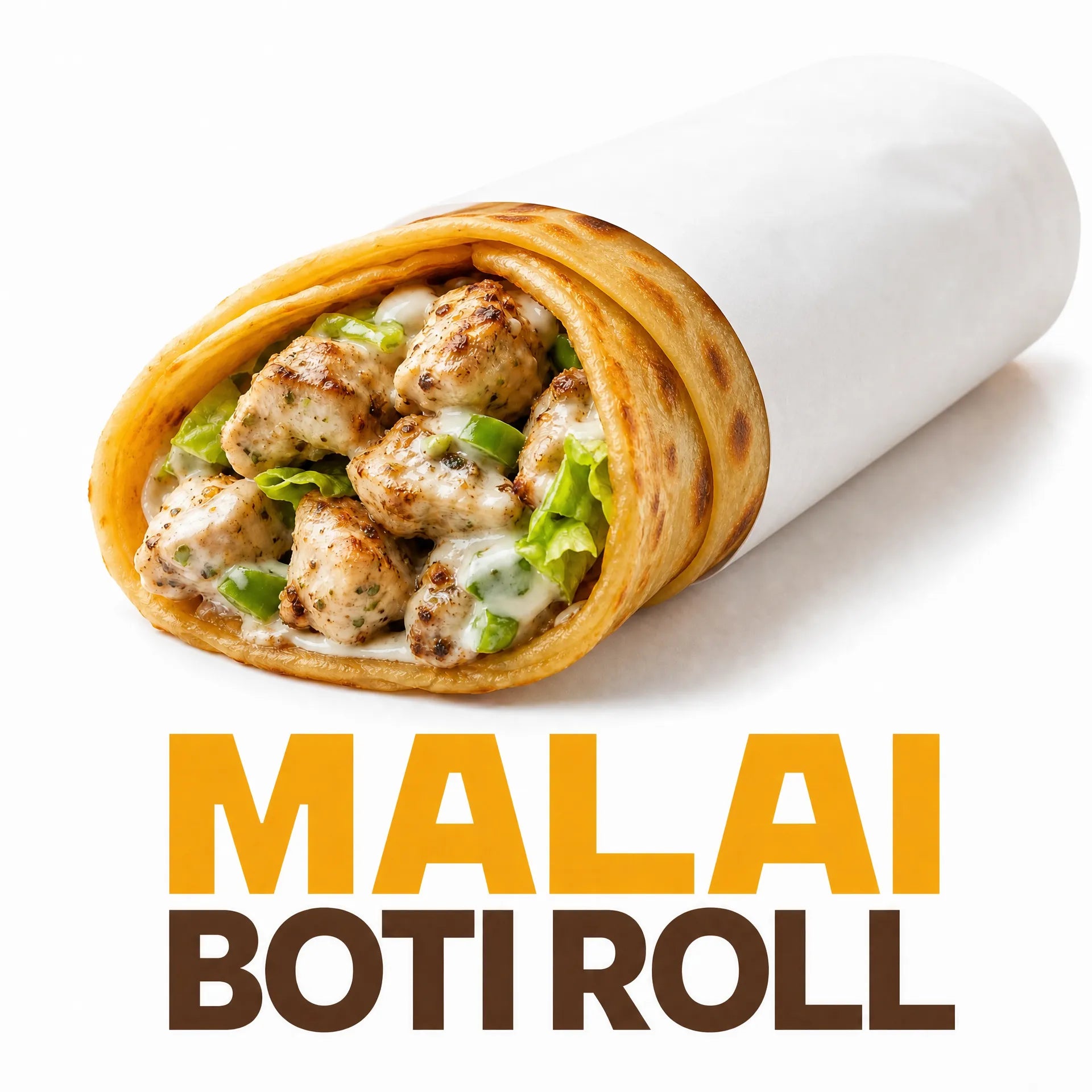 Malai Boti Roll
